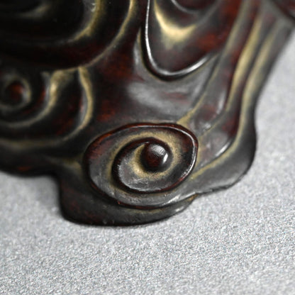 Antique Scholar Stone with Rose-wood Stand