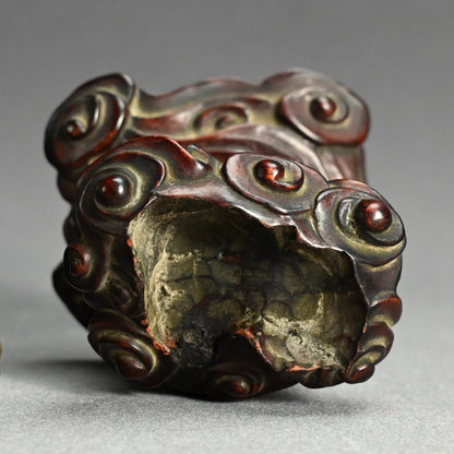Antique Scholar Stone with Rose-wood Stand