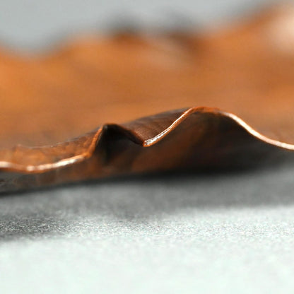 Leaf Shaped Wood Habon Tanzaku-kake ー高橋 景石 “蕉葉式 短冊掛”
