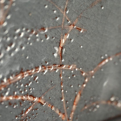 Nezumi Shino Platter ー若尾 利貞 “鼡志野長板”