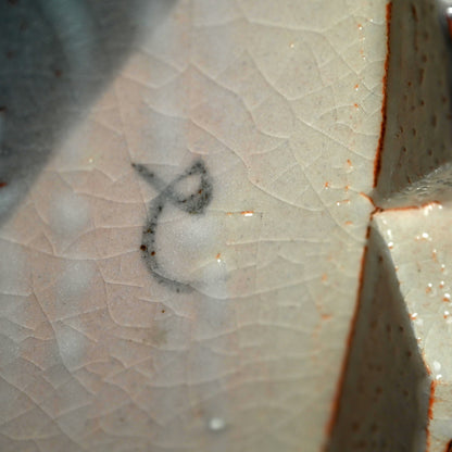 Nezumi Shino Platter ー若尾 利貞 “鼡志野長板”