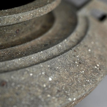 Stylish Contemporary Black Vase ー井口 大輔 “黒錆陶壺”