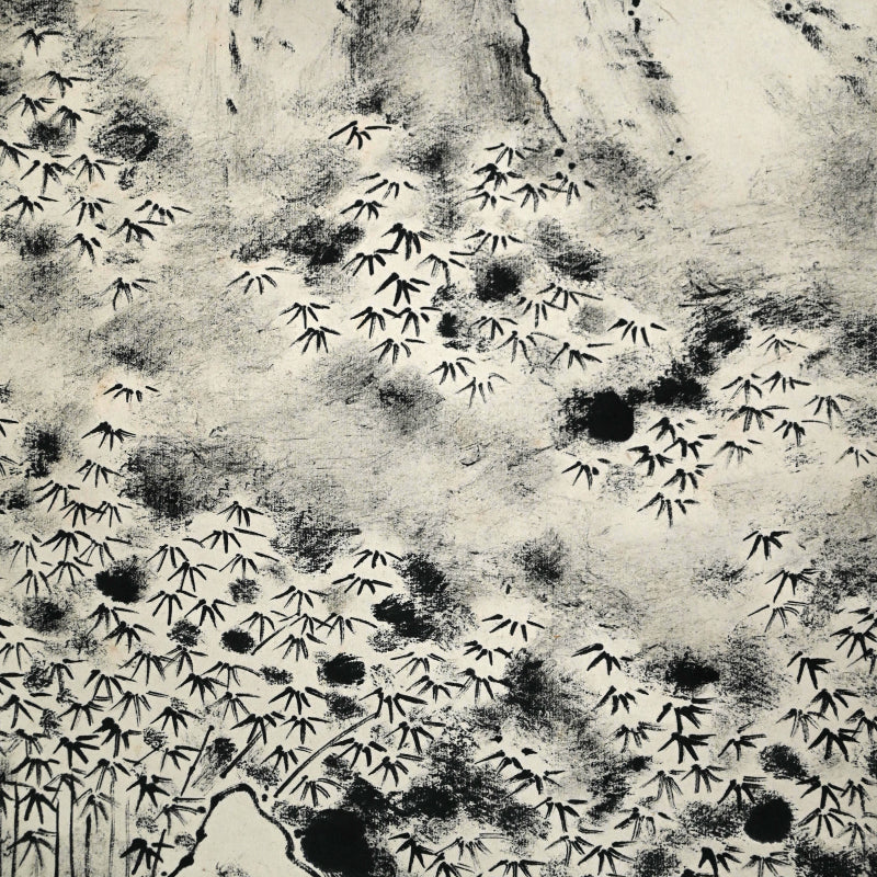 Set of Winter Landscape Scrolls ー福田 古道人 “雪景山水双幅”