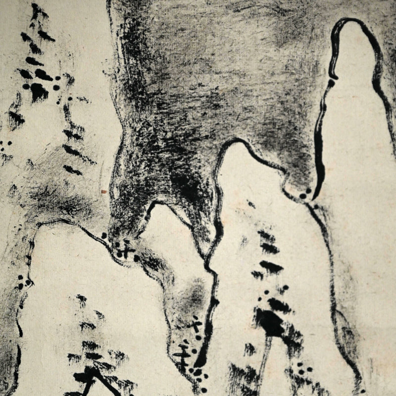 Set of Winter Landscape Scrolls ー福田 古道人 “雪景山水双幅”