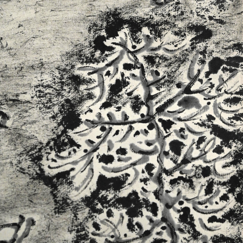 Set of Winter Landscape Scrolls ー福田 古道人 “雪景山水双幅”