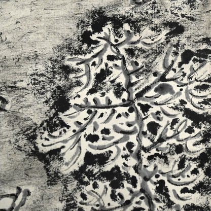 Set of Winter Landscape Scrolls ー福田 古道人 “雪景山水双幅”