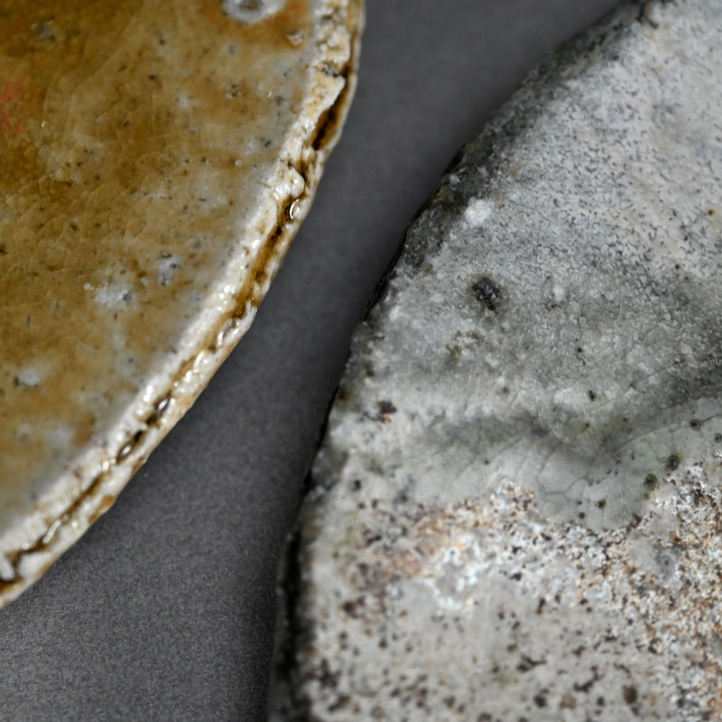 Shigaraki Round Plate ー古谷 和也 “信楽窯変円皿”