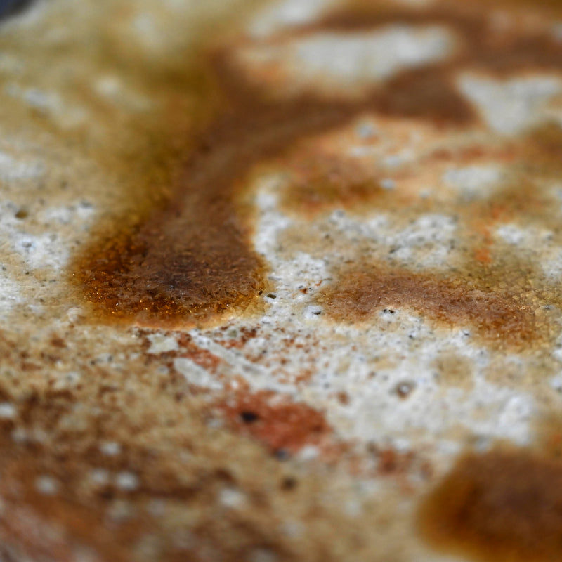 Shigaraki Round Plate ー古谷 和也 “信楽窯変円皿”