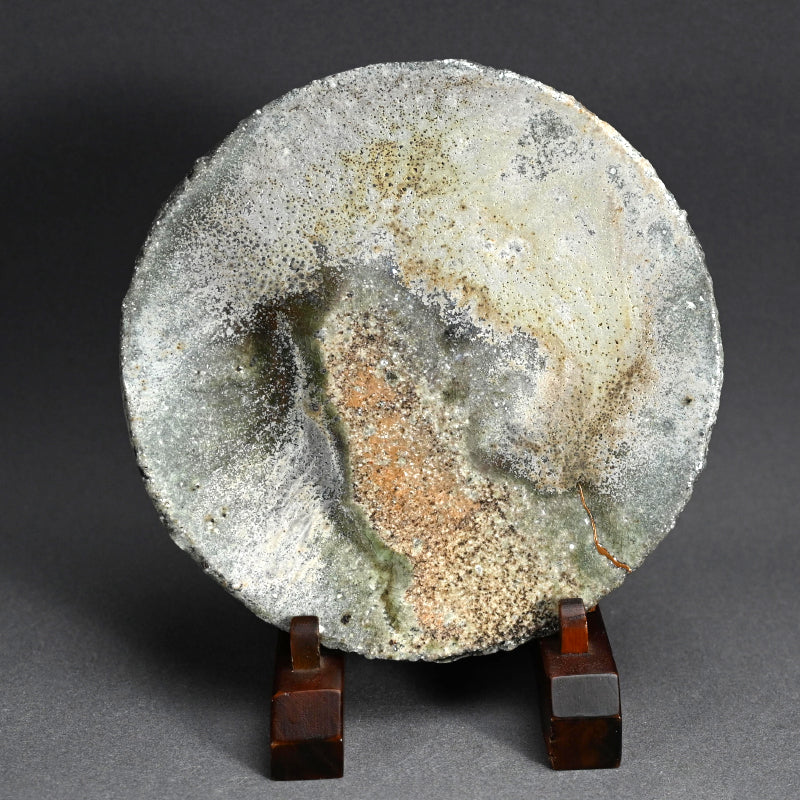 Shigaraki Round Plate ー古谷 和也 “信楽窯変円皿”