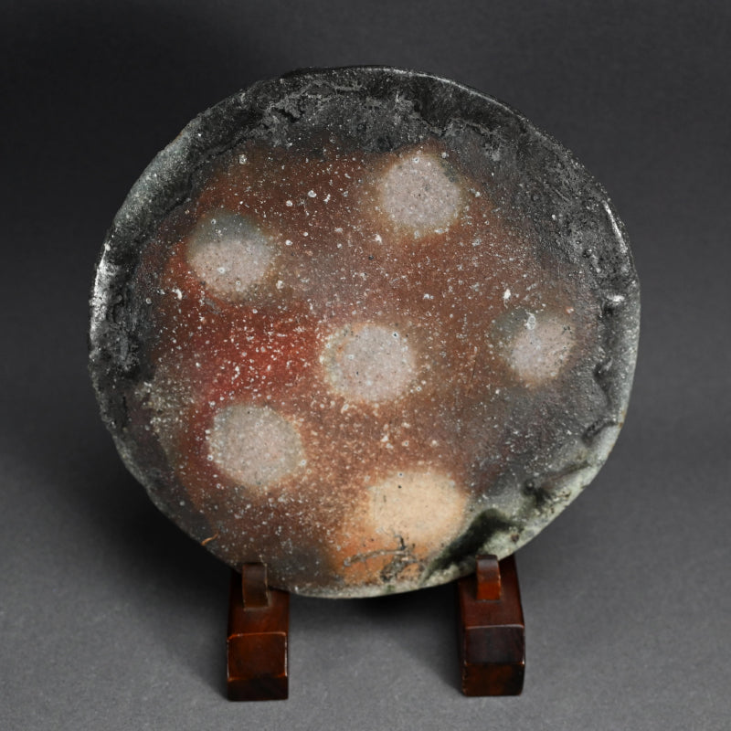 Shigaraki Round Plate ー古谷 和也 “信楽窯変円皿”