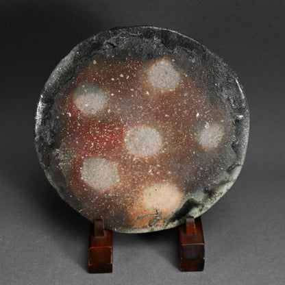 Shigaraki Round Plate ー古谷 和也 “信楽窯変円皿”