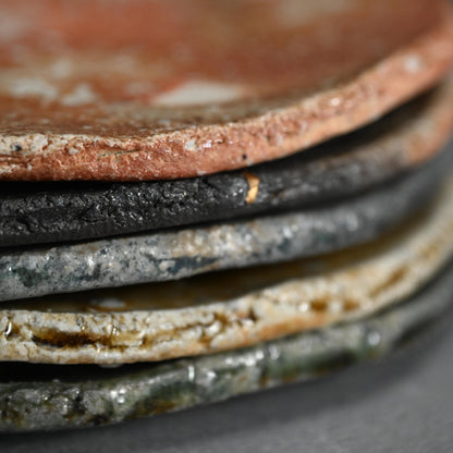 Shigaraki Round Plate ー古谷 和也 “信楽窯変円皿”