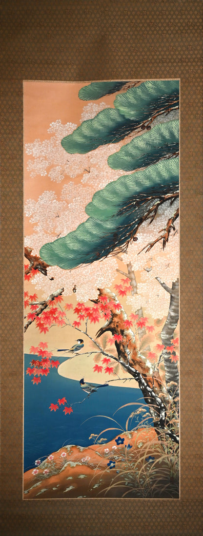 巨大古絵巻物 ー蔦谷 龍岬