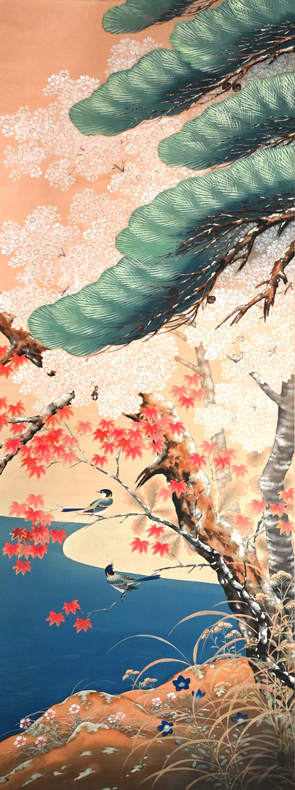 巨大古絵巻物 ー蔦谷 龍岬