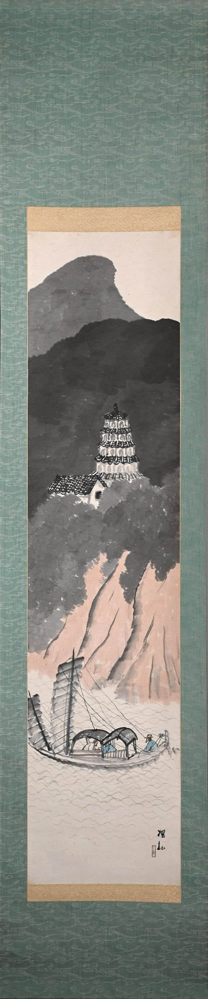 真夏の船旅 ー平井楳仙「舟行盛夏」