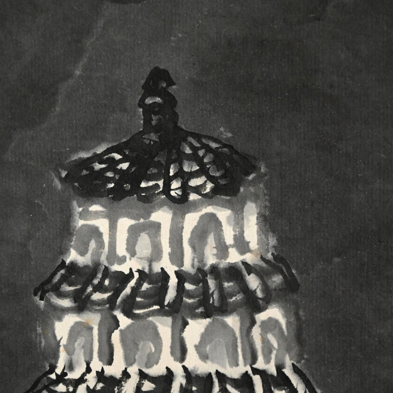 真夏の船旅 ー平井楳仙「舟行盛夏」