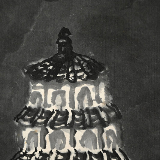 真夏の船旅 ー平井楳仙「舟行盛夏」