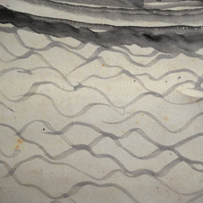 真夏の船旅 ー平井楳仙「舟行盛夏」