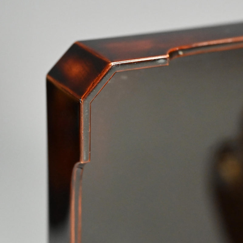 Boxed Antique Lacquer Bowl & Tray set ー平安楊光堂 造 三上 治三郎 “椛之紅葉 蒔繪 盃洗”