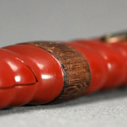 Antique Japanese Sword Shaped Brush Case