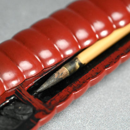 Antique Japanese Sword Shaped Brush Case