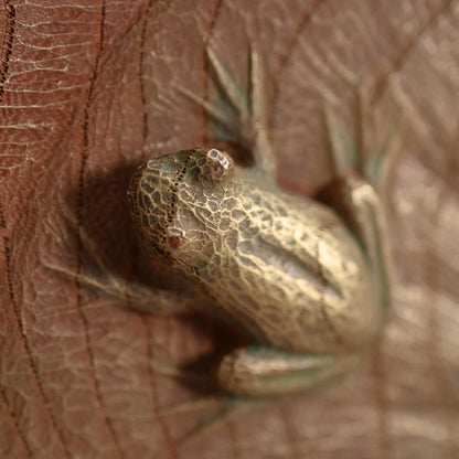 Sublime Inami Wood Carving, Lilly Pond ー川原 正士 “睡蓮”