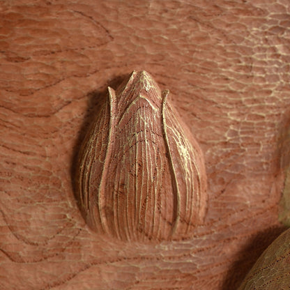 Sublime Inami Wood Carving, Lilly Pond ー川原 正士 “睡蓮”