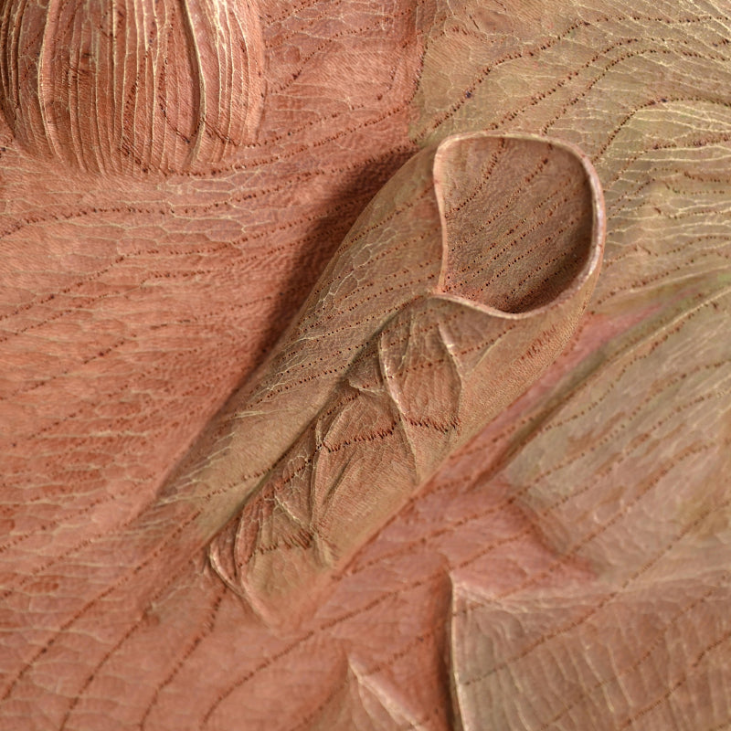 Sublime Inami Wood Carving, Lilly Pond ー川原 正士 “睡蓮”