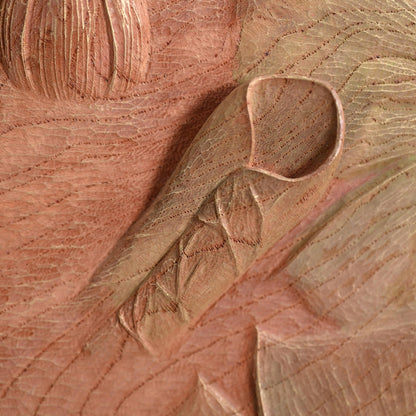 Sublime Inami Wood Carving, Lilly Pond ー川原 正士 “睡蓮”