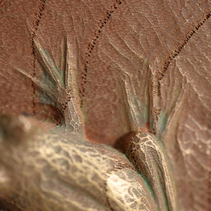 Sublime Inami Wood Carving, Lilly Pond ー川原 正士 “睡蓮”