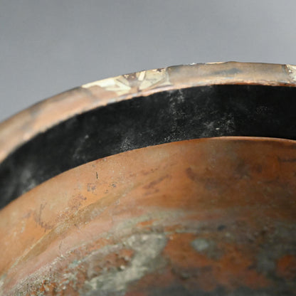 日本の古代漆器「香炉」