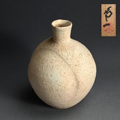 Imitating Life, a Rare Raw Clay Vase by LNT ー清水 卯一 “素地釉 花瓶”