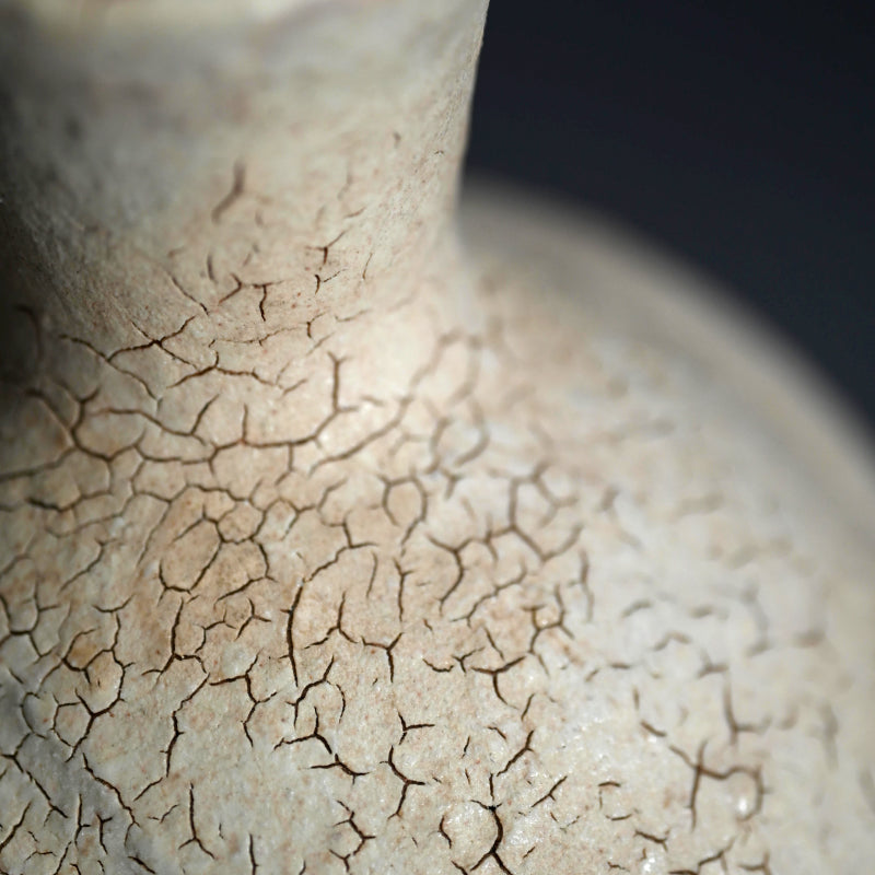 Imitating Life, a Rare Raw Clay Vase by LNT ー清水 卯一 “素地釉 花瓶”