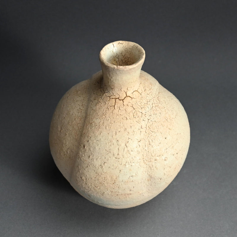 Imitating Life, a Rare Raw Clay Vase by LNT ー清水 卯一 “素地釉 花瓶”