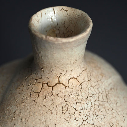 Imitating Life, a Rare Raw Clay Vase by LNT ー清水 卯一 “素地釉 花瓶”
