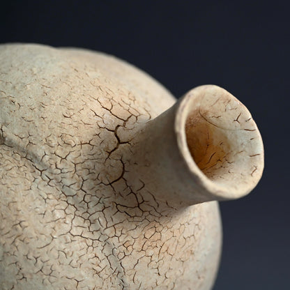 Imitating Life, a Rare Raw Clay Vase by LNT ー清水 卯一 “素地釉 花瓶”