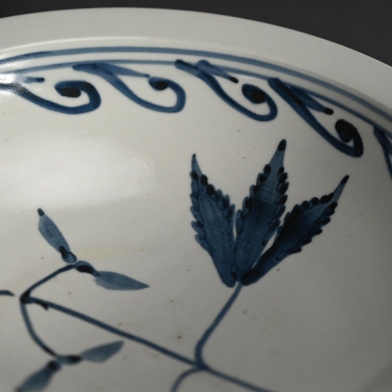 Rare Sometsuke Tableware Bowl by LNT ー清水 卯一 “楓 染付鉢”