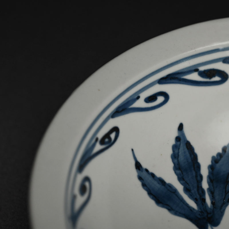 Rare Sometsuke Tableware Bowl by LNT ー清水 卯一 “楓 染付鉢”