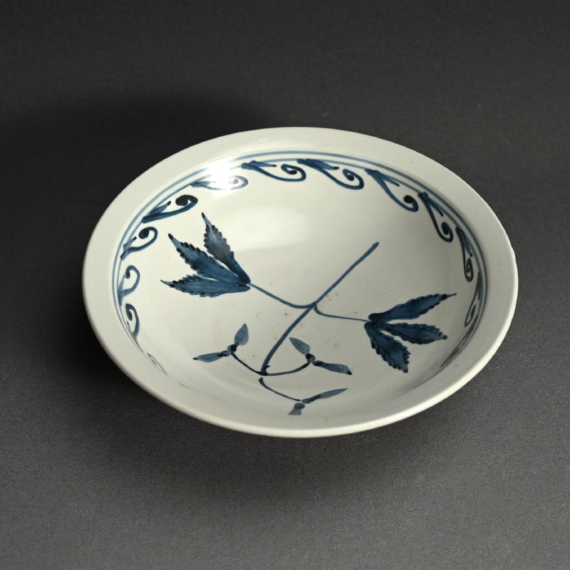 Rare Sometsuke Tableware Bowl by LNT ー清水 卯一 “楓 染付鉢”