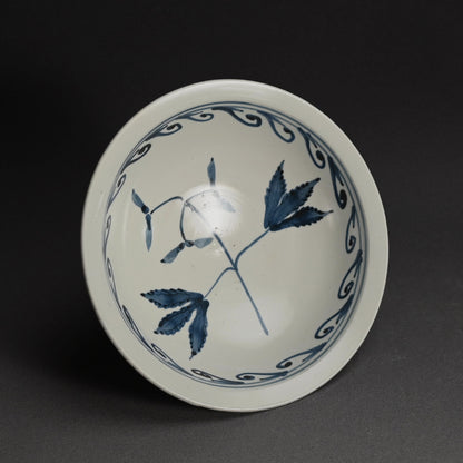 Rare Sometsuke Tableware Bowl by LNT ー清水 卯一 “楓 染付鉢”
