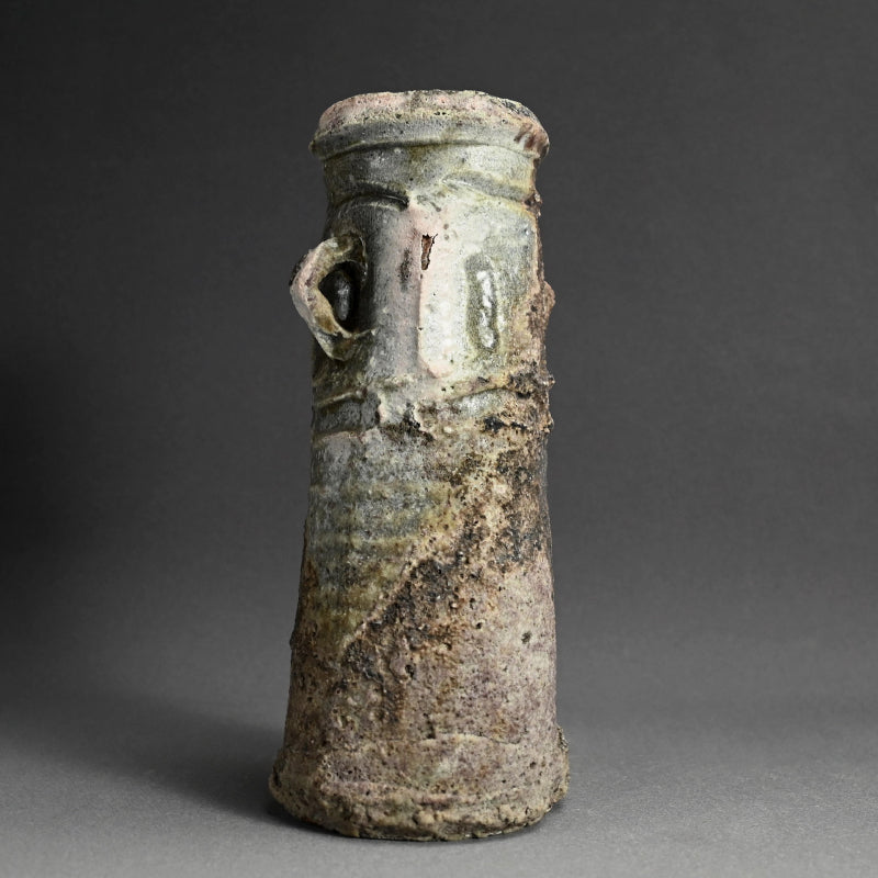 頑丈な越前花瓶 ー西浦武 「越前花入れ」 / 西浦武 – Kura Monzen Gallery