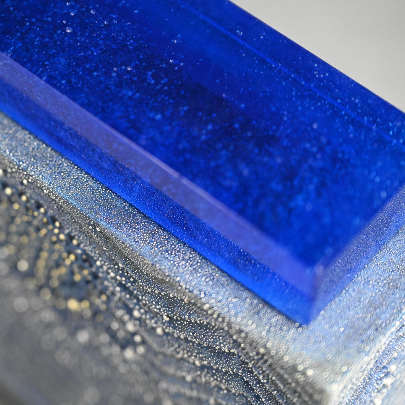 Blue Mist Incense Burner ー近藤 高弘 “金銀彩 香炉 青滴”