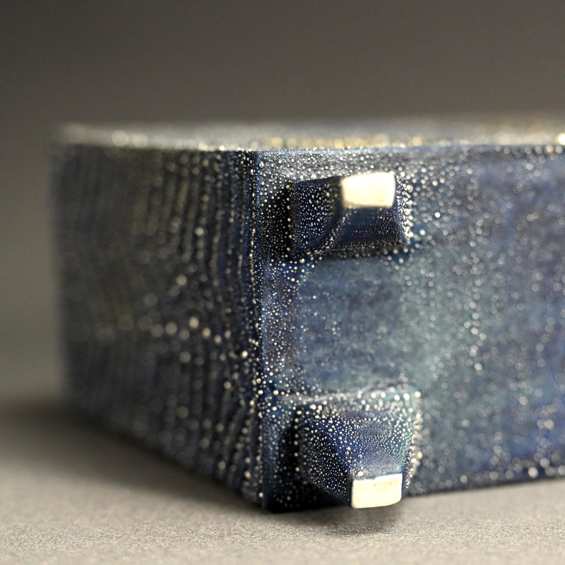 Blue Mist Incense Burner ー近藤 高弘 “金銀彩 香炉 青滴”