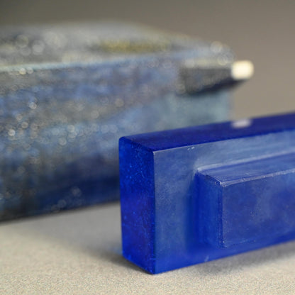 Blue Mist Incense Burner ー近藤 高弘 “金銀彩 香炉 青滴”