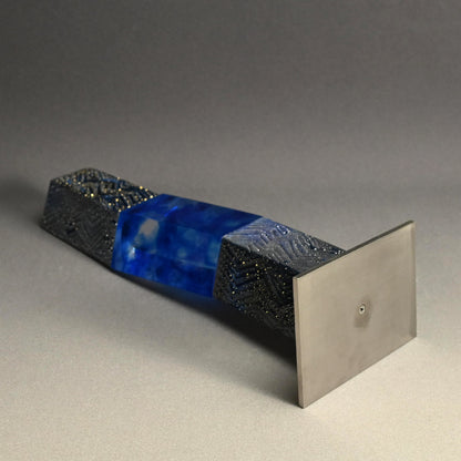 Mist Series Glass &Porcelain Tower ー近藤 高弘 “青滴 金銀滴彩”