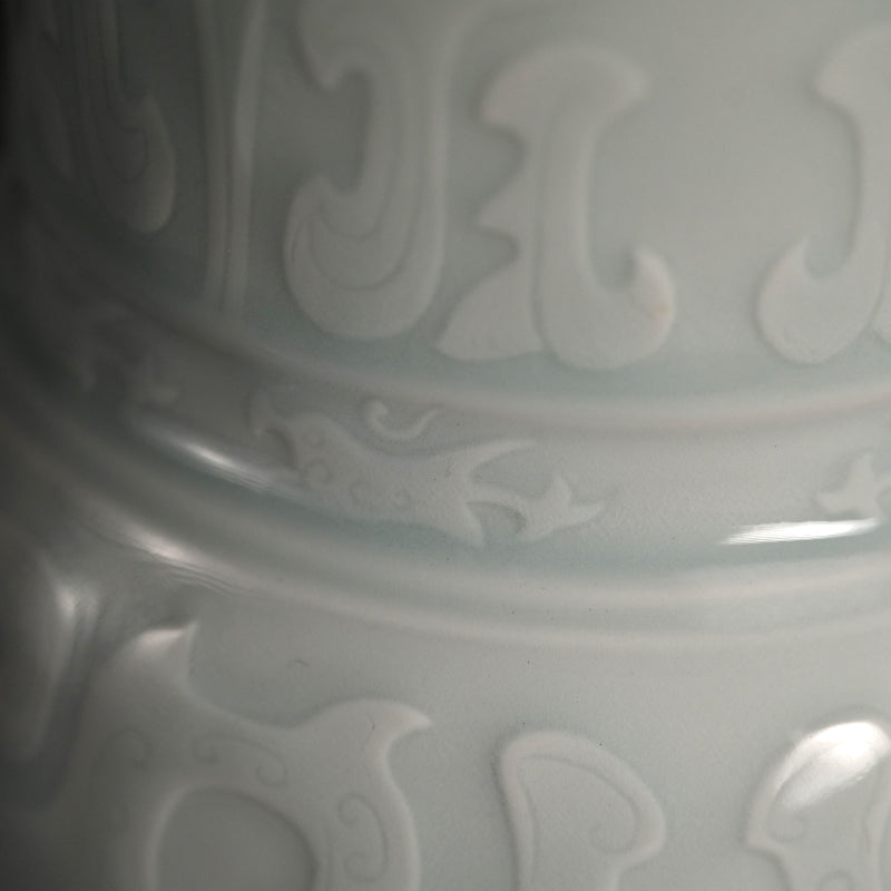 Large Porcelain Vase ー加藤 渓山 “白瓷尊式 花瓶”