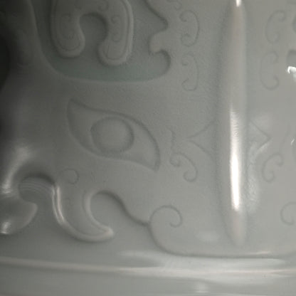 Large Porcelain Vase ー加藤 渓山 “白瓷尊式 花瓶”