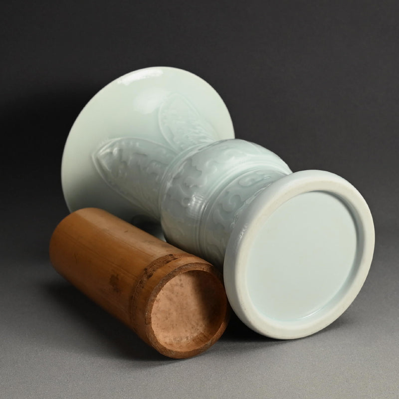 Large Porcelain Vase ー加藤 渓山 “白瓷尊式 花瓶”