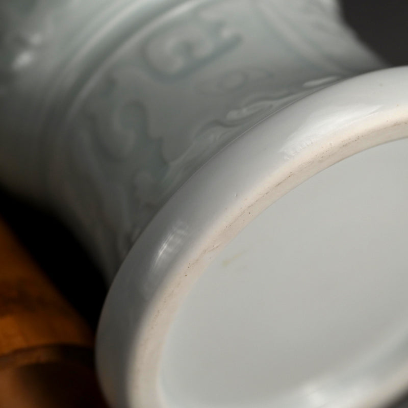 Large Porcelain Vase ー加藤 渓山 “白瓷尊式 花瓶”