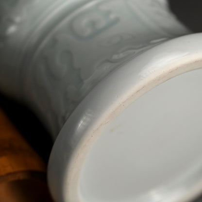 Large Porcelain Vase ー加藤 渓山 “白瓷尊式 花瓶”